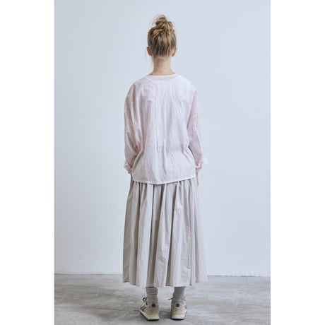 (g) グラム "HEM CORD ADJUST SHIRT"