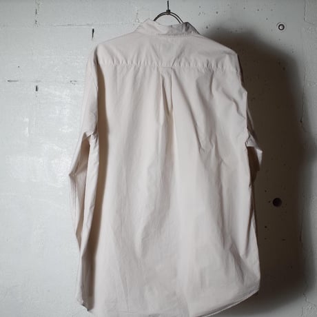 MANUAL ALPHABET マニュアルアルファベット "LOOSE FIT REGULAR COLLAR SHT"