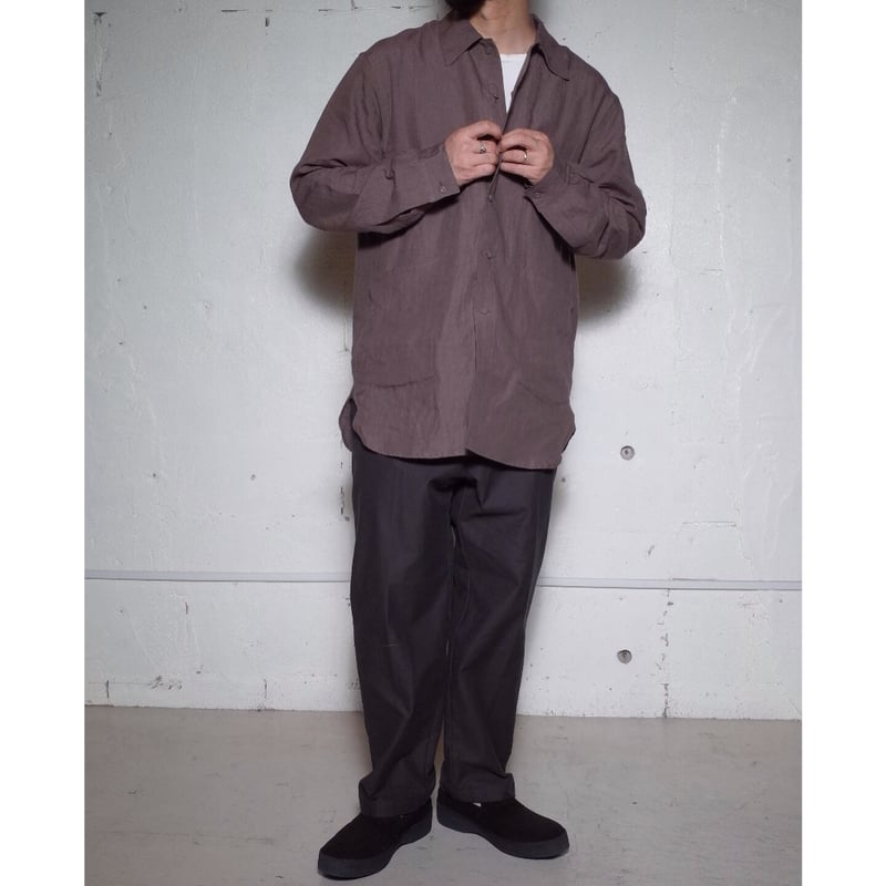 A VONTADE アボンタージ ”Gardener Shirts L/S - Linen -