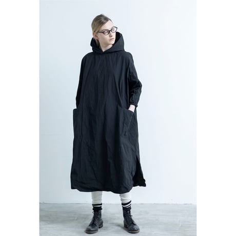 (g) グラム "WEATHER COTTON HOODIE COAT ONE PIECE"