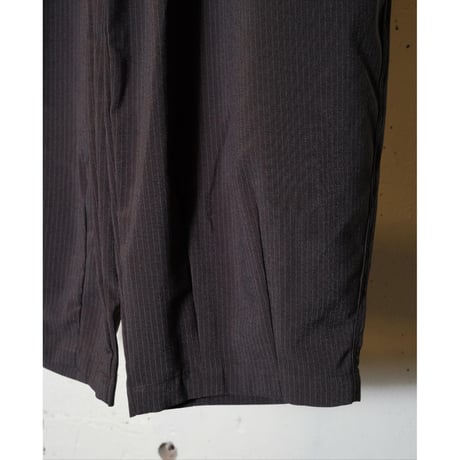 HARVESTY ハーベスティ "TROPICAL PINSTRIPES CROPPED EASY CIRCUS PANTS トロピカル ピンストライプ クロップドイージーサーカスパンツ"