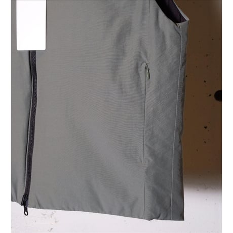 LAMOND ラモンド "N/C SHIBO REVERSIBLE DOWN VEST"リバーシブルダウンベスト