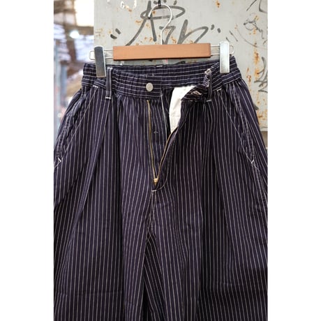 HARVESTY ハーベスティー"PENCIL STRIPES CIRCUS PANTS"