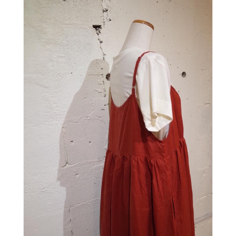 ina / 胸切替ギャザーキャミワンピース | 幸地商店 K-STORE