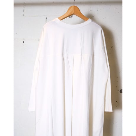 HARVESTY ハーベスティ"BACK PLEATS DRESS"