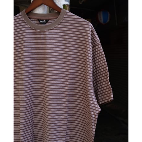 EVCON エビコン"BORDER WIDE S/S T-SHIRT"