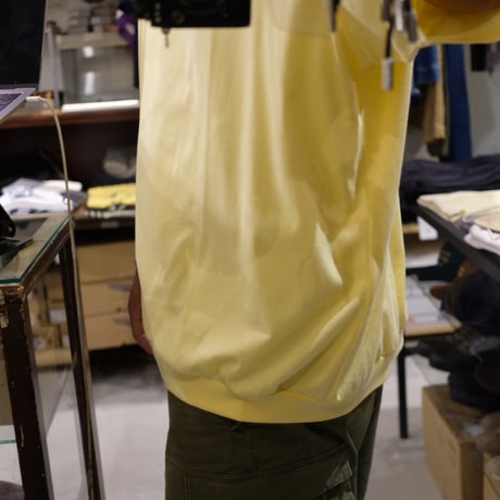 HARVESTY ハーベスティー "MOCK NECK EGG S/S TEE" モックネックエッグ半袖Tシャツ