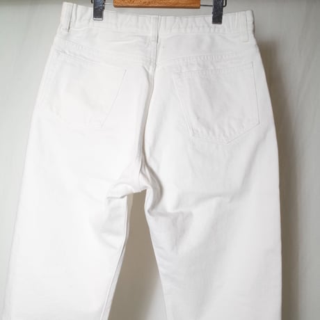 LAMOND ラモンド " Serubitch Tapered Denim(WHITE) ”セルビッチテーパードデニム