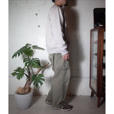 TACOMA FUJI RECORDS タコマフジレコード "NO MORE BEER COLLEGE LOGO SWEATSHIRT designed by Shuntaro Watanabe"