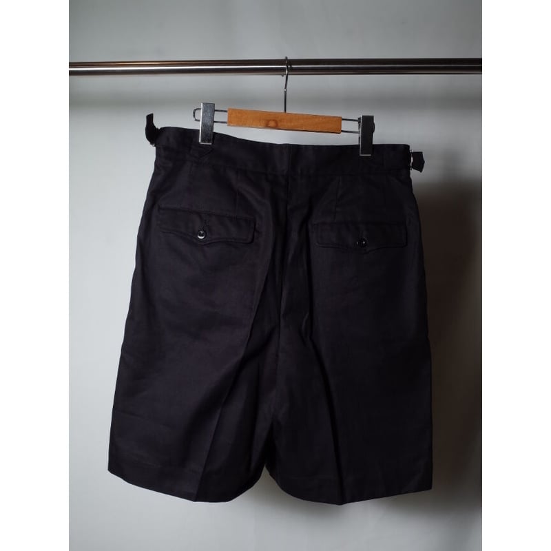 美品 ア ボンタージ グルカショーツ ネイビー サイズＬ A VONTADE アボンタージ 