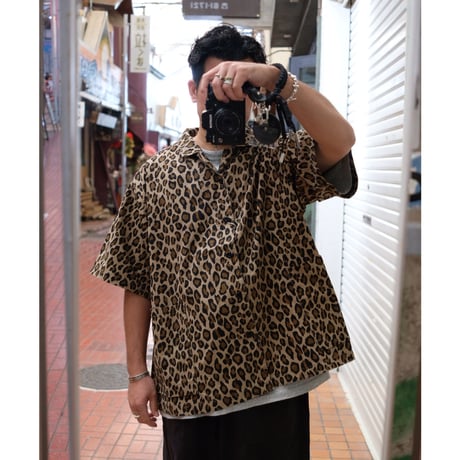 ORDINARY FITS オーディナリーフィッツ "OPEN COLLAR S/S SHIRTS RIPSTOP"