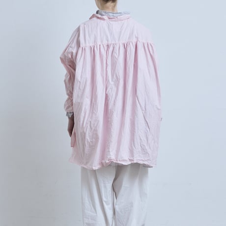 (g) グラム "CUFF FRILL OVER SHIRT"