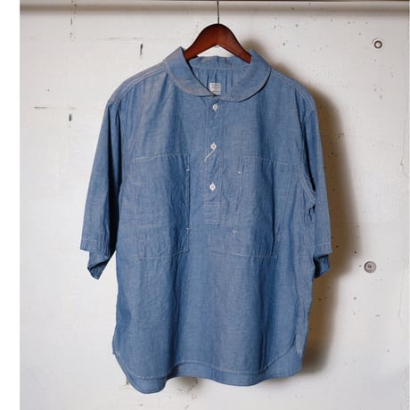 ORDINARY FITS オーディナリーフィッツ "CHAMBRAY SHORT SLEEVE PULLOVER SHIRTS" プルオーバーシャツ