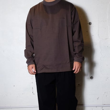 CURLY カーリー "HEAVY PLATING L/S TEE"