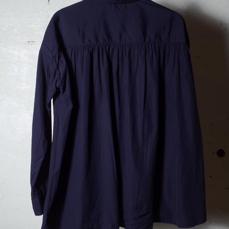 MANUAL ALPHABET マニュアルアルファベット "BACK GATHER R/C SHIRT"