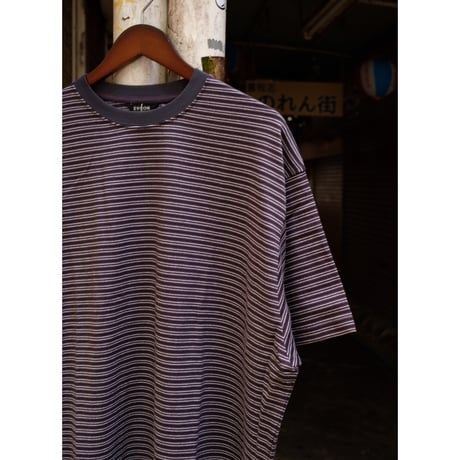 EVCON エビコン"BORDER WIDE S/S T-SHIRT"