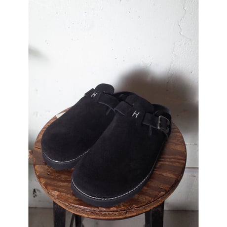 hobo ホーボー "SLIP ON CLOG SANDALS COW SUEDE"サンダル