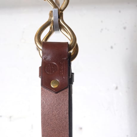 SLEAK LEATHER スリークレザー "leather belt"