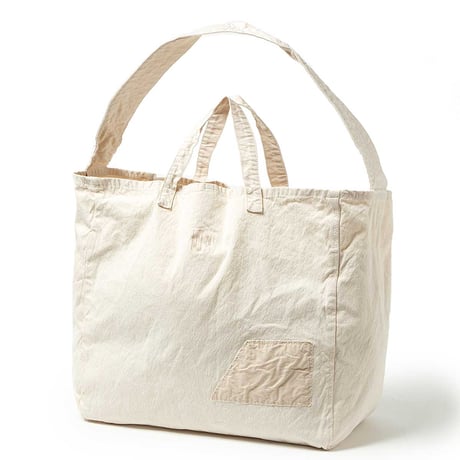 hobo ホーボー"2WAY TOTE BAG DUCK CANVAS VINTAGE WASH" トートバック