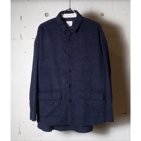 (g) グラム "WOOL SHAGGY OVER SHIRT"