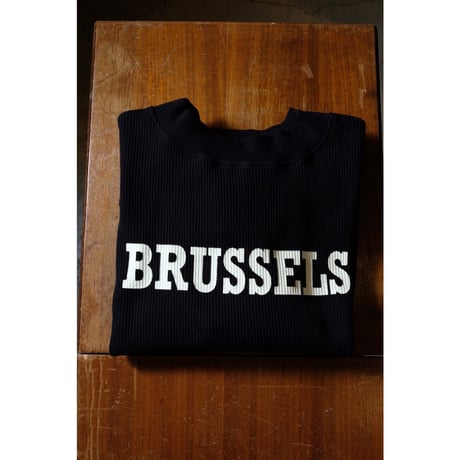 NARU ナル "スーパーストレッチベアワッフル BRUSSELS プリント PO"