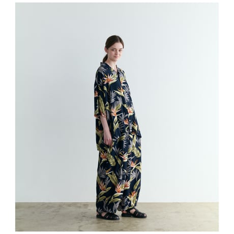 HARVESTY ハーベスティ"HAWAIIAN PRINTED RAYON S/S JUMBO SHIRTS" ジャンボシャツ