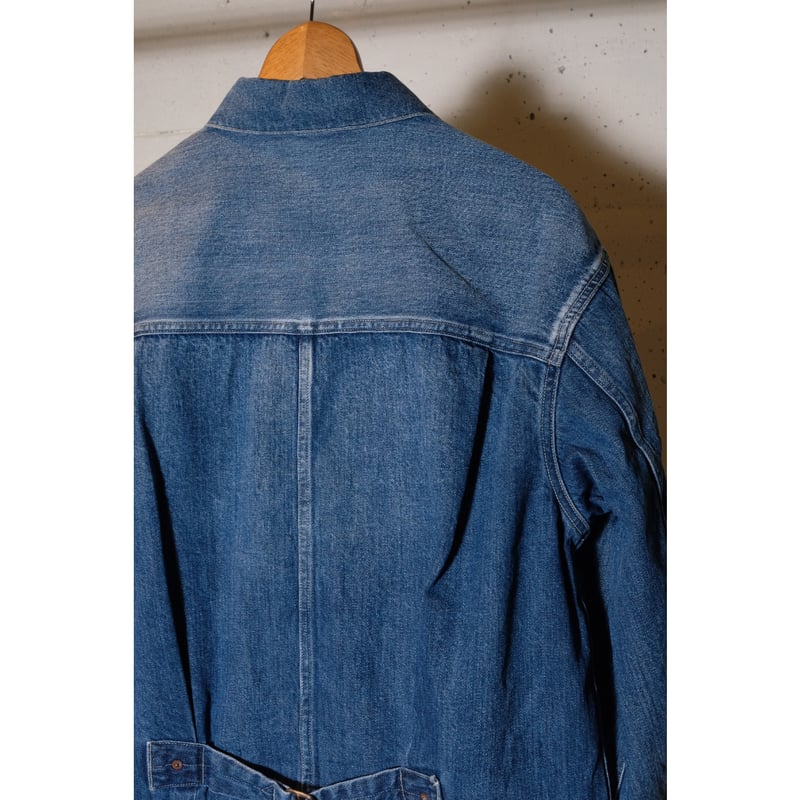 A VONTADE アボンタージ ”No.2 Denim Blouse -FADE BLUE