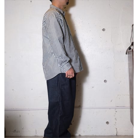 UNIVERSAL PRODUCTS ユニバーサルプロダクツ "Tomas Mason Stripe L/S Regular Shirts"