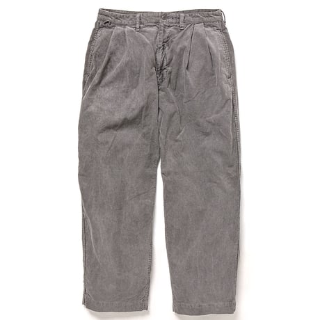 hobo ホーボー "TAPERED PANTS COTTON CORDUROY BENGALA MUD DYED"