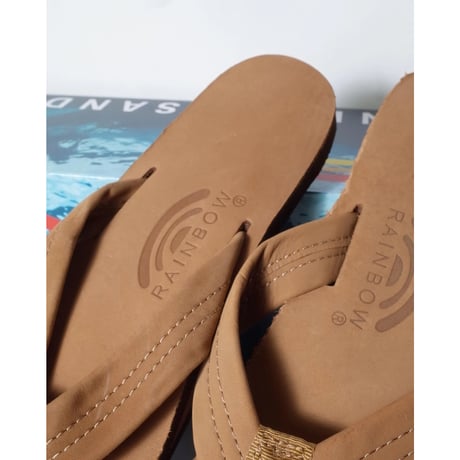 RAINBOW SANDALS レインボーサンダル "シングルレイヤー・プレミア・レザー " WOMENS