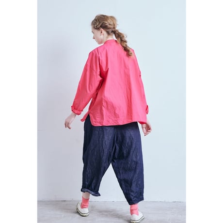 (g) グラム "TYPEWRITETR MAO COLLAR SHIRT"タイプライターマオカラーシャツ