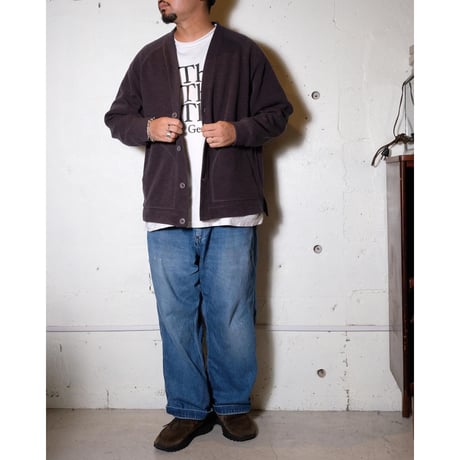CURLY カーリー "CLASSIC LIGHT WAFFLE CARDIGAN"カーディガン