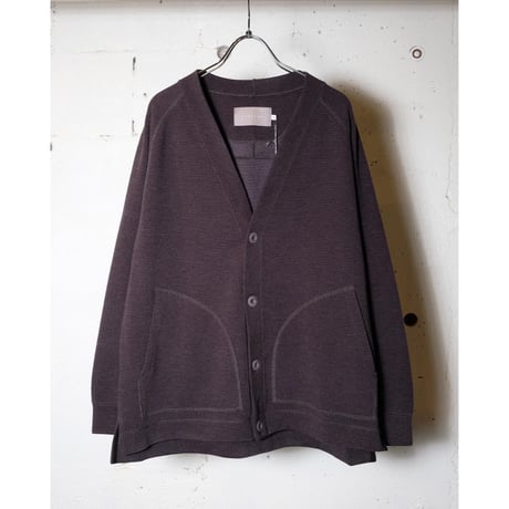 CURLY カーリー "CLASSIC LIGHT WAFFLE CARDIGAN"カーディガン