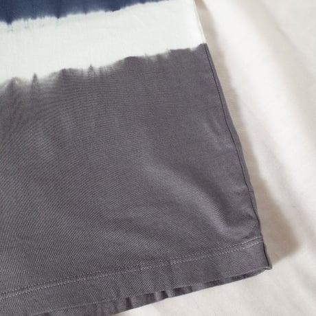CURLY カーリー "2TONE D/S TEE “VISCOSE”カットソー