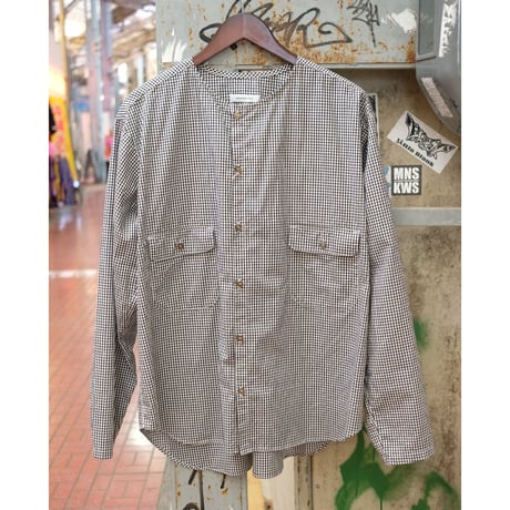 ORDINARY FITS オーディナリーフィッツ "NO COLLAR SHIRTS"