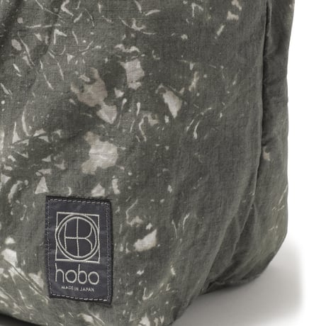 hobo ホーボー "AZUMA SHOULDER BAG L COTTON NYLON RIPSTOP CAMO TIE-DYED"ショルダーバック