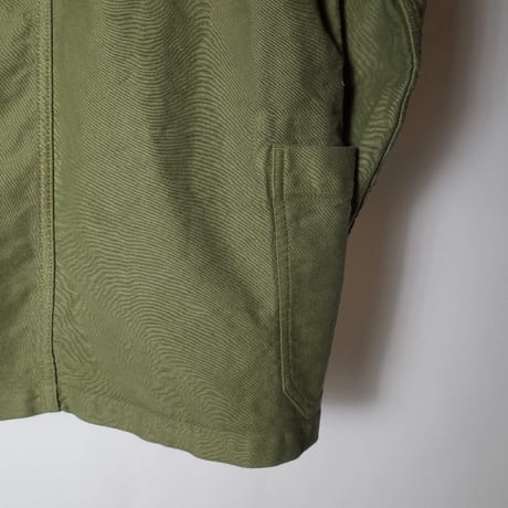 hobo ホーボー "ARTISAN SHIRT JACKET COTTON MOLESKIN MALUBERRY LEAF DYED"