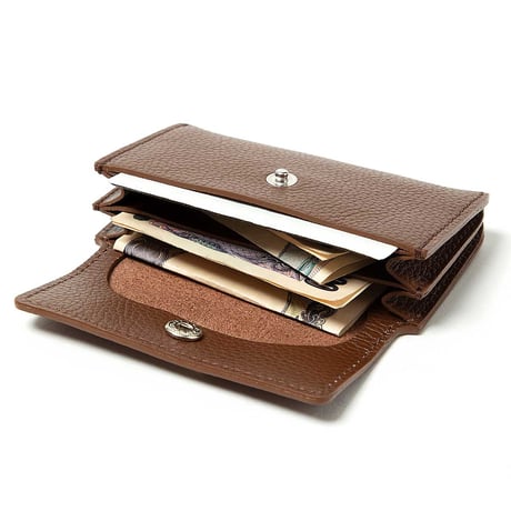 hobo ホーボー"COMPACT ACCORDION WALLET SHRINK LEATHER"
