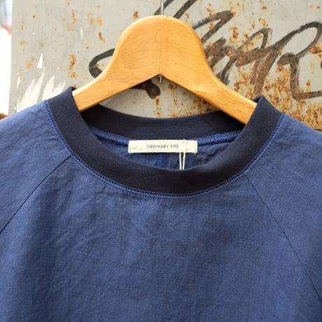 ORDINARY FITS オーディナリーフィッツ "LINEN RAGLAN PULLOVER TEE"