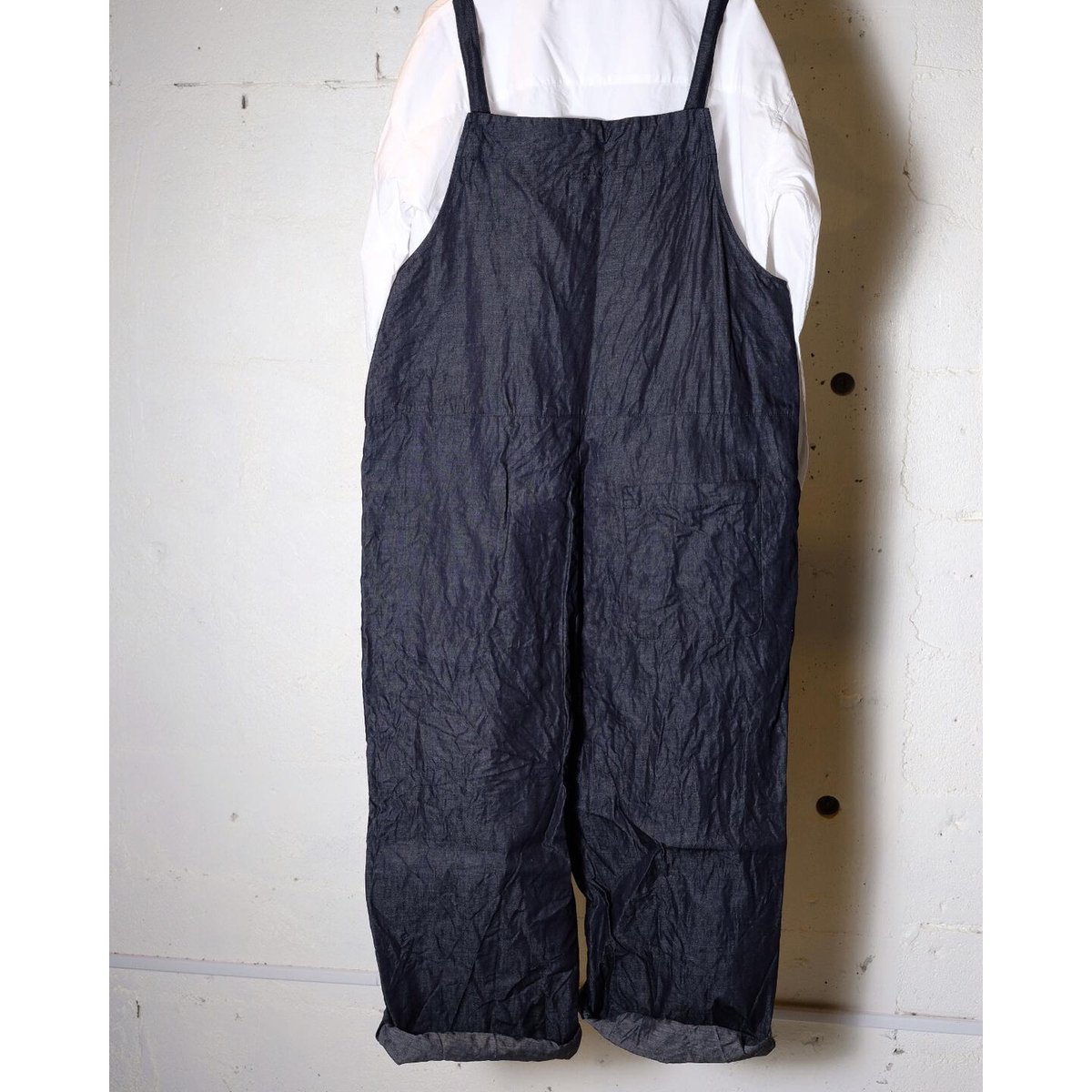 ☆chinami ☆ （g)グラム ライトデニムサロペット 春夏秋冬 ☆chinami