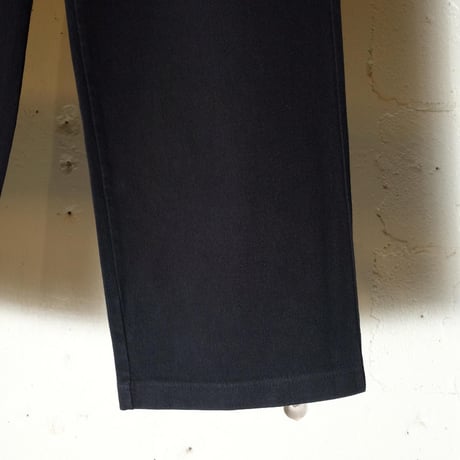 CURLY カーリー "DENIM 2TUCK WIDE EZ SLACKS -overdyed-" パンツ
