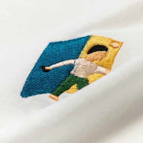 TACOMA FUJI RECORDS タコマフジレコード "GOOD BYE embroidery Tee designed by James Ulmer   "