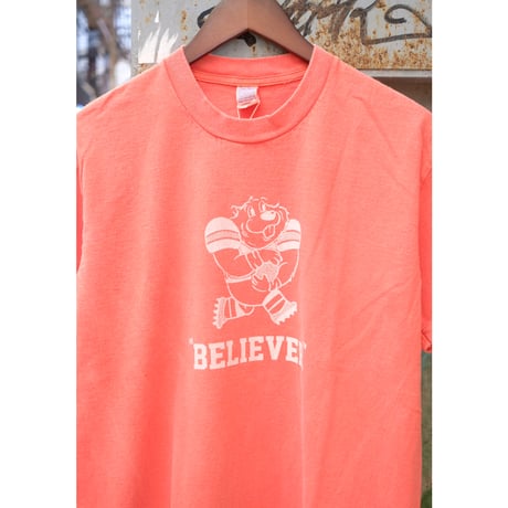 Union Special ユニオンスペシャル"GIANT Tube PG Print S/S TEE "BELIEVER "