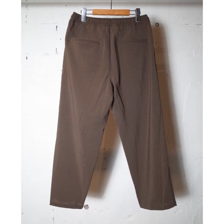LAMOND ラモンド "SEMI WIDE SHARI PANTS"