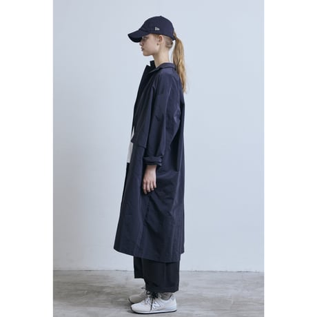 (g) グラム "OPEN COLLAR LOOSE COAT"