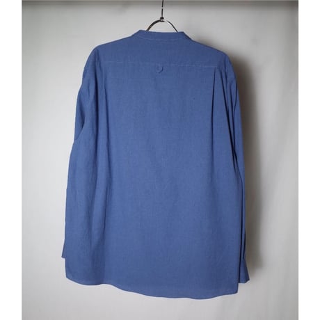 LAMOND ラモンド "BAND COLLAR CHAMBRAY SHIRTS JACKET"バンドカラーシャンブレーシャツ