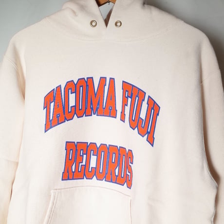 TACOMA FUJI RECORDS タコマフジレコード "TACOMA FUJI COLLEGE HOODIE ’21 designed by Shuntaro Watanabe"パーカー