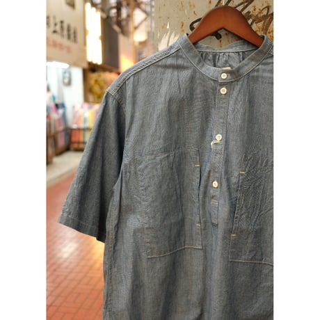 ORDINARY FITS オーディナリーフィッツ "S/S WORK PULLOVER SHIRTS"