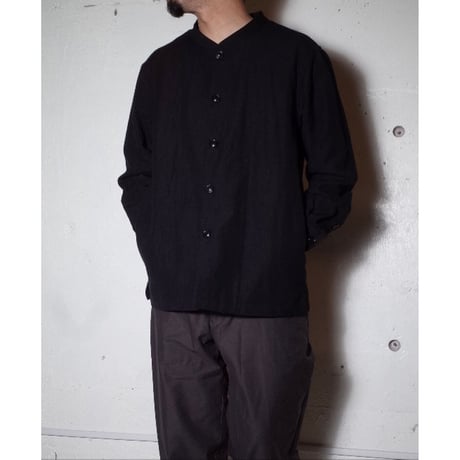 LAMOND ラモンド " WOOL LINEN TUMBLER SHIRT JACKET"シャツジャケット