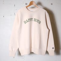 TACOMA FUJI RECORDS タコマフジレコード "HAPPY HOUR SWEATSHIRT designed by Jerry UKAI＂スウェット